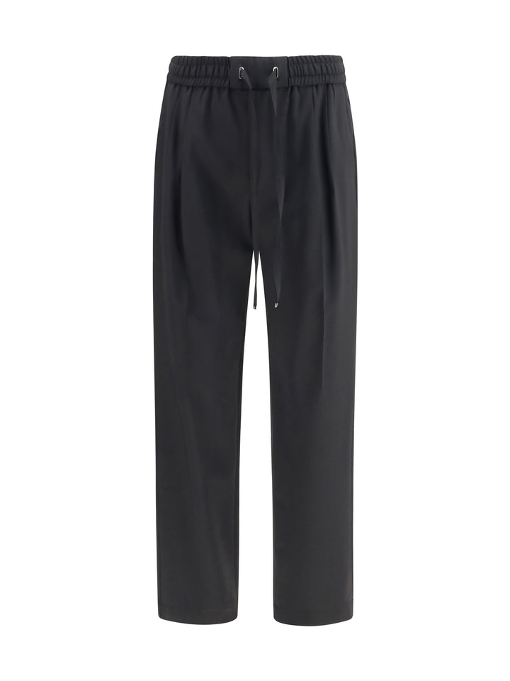 Wool gabardine jogger Pants 1