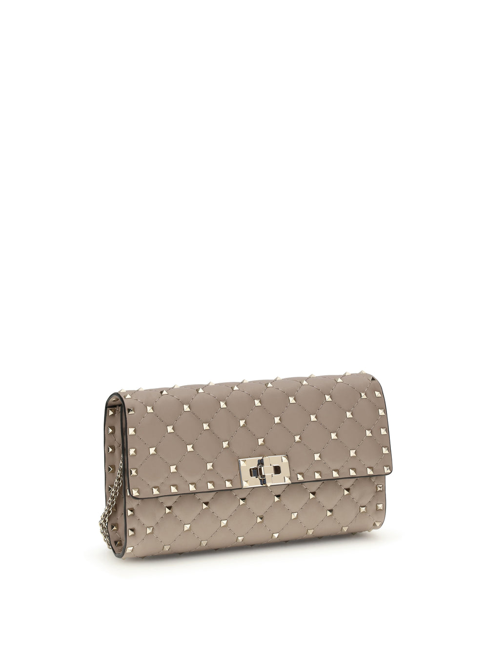 Rockstud Spike quilted Nappa Shoulder Bag 2