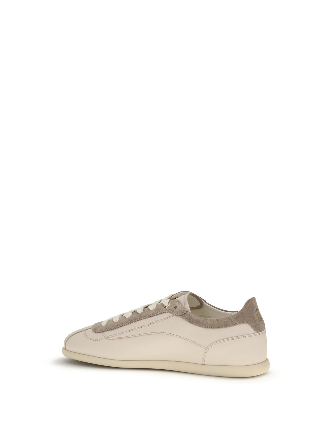 Leather and suede Sneakers with slim sole 3