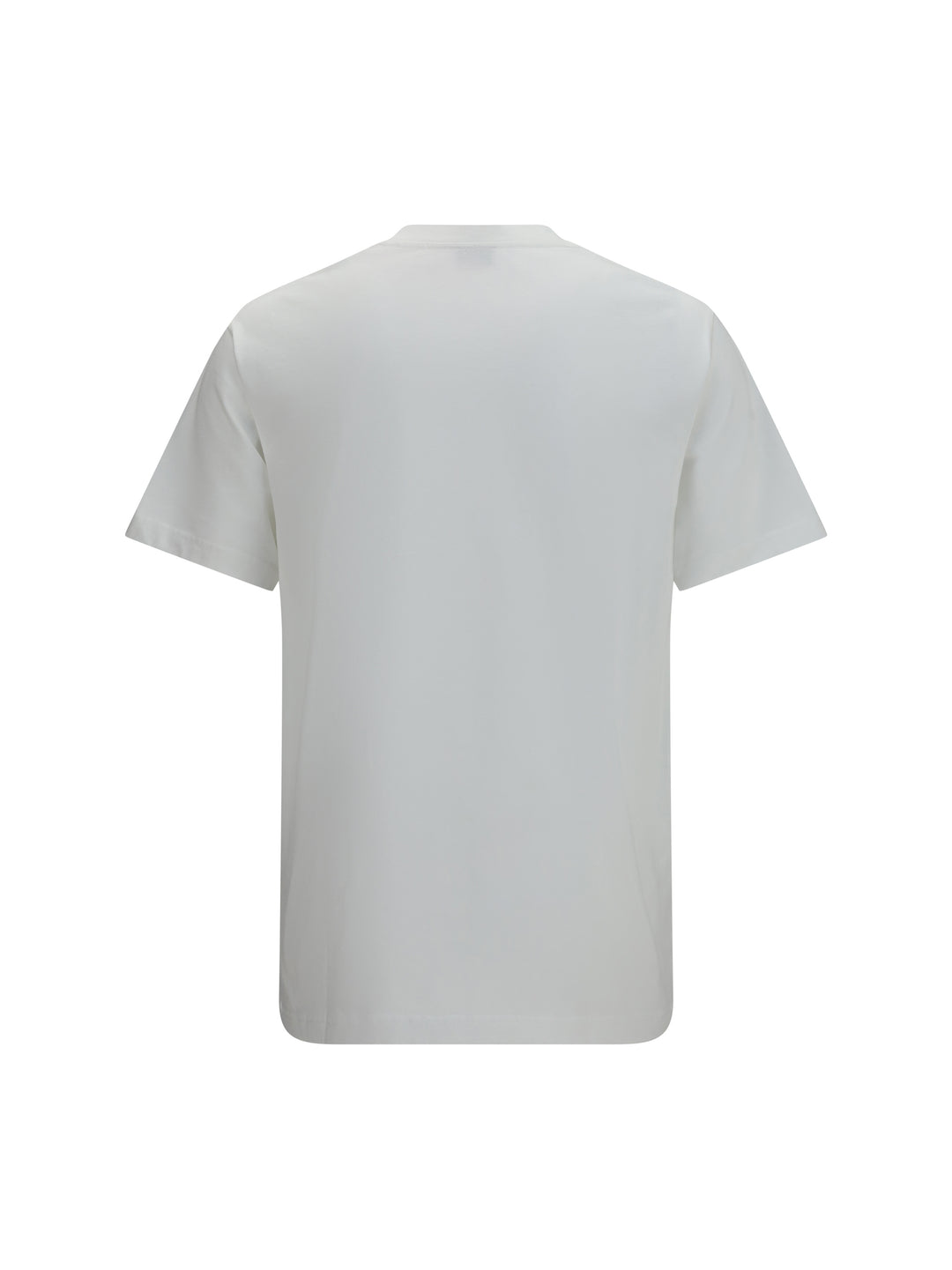 Embroidered signature cotton T-shirt 2