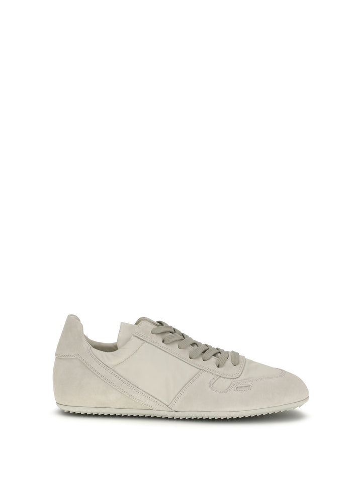 Fabric and leather Sneakers 1