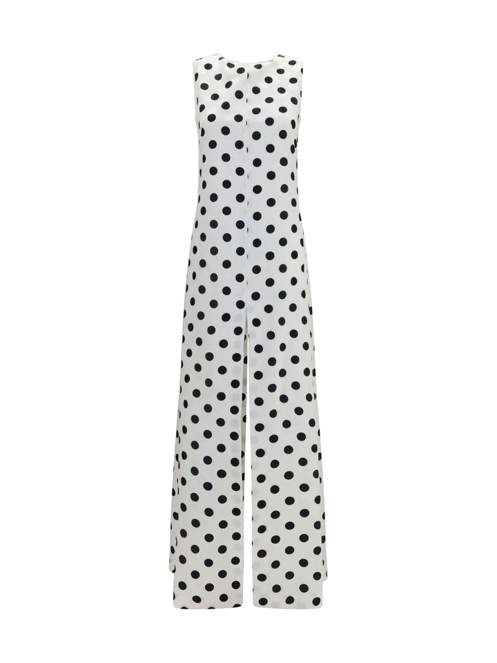 Sleeveless maxi Dress with back bow