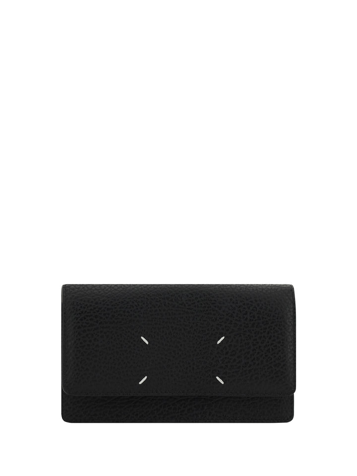 Grained leather Wallet 1