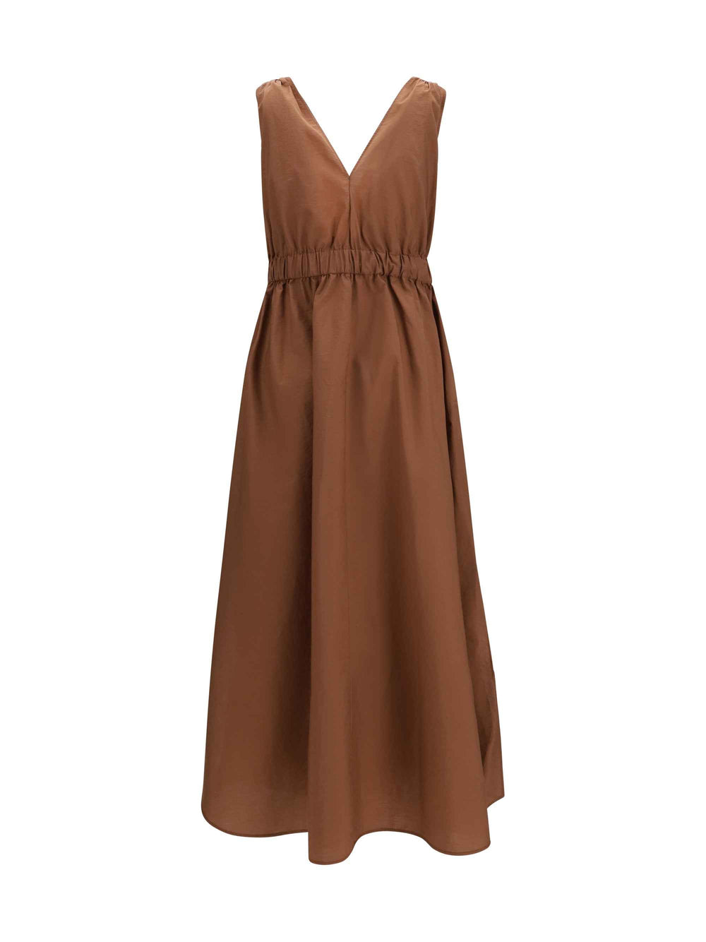Cotton poplin Dress Precious Shoulder Detail