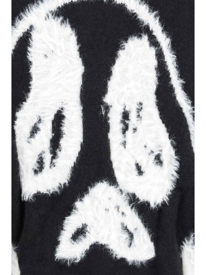 Chito V-neck Cardigan with graphic back