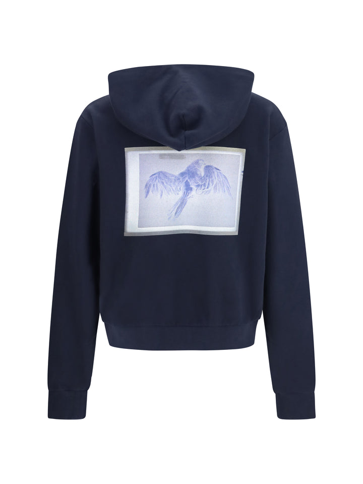 Hooded Sweatshirt with central pocket 2
