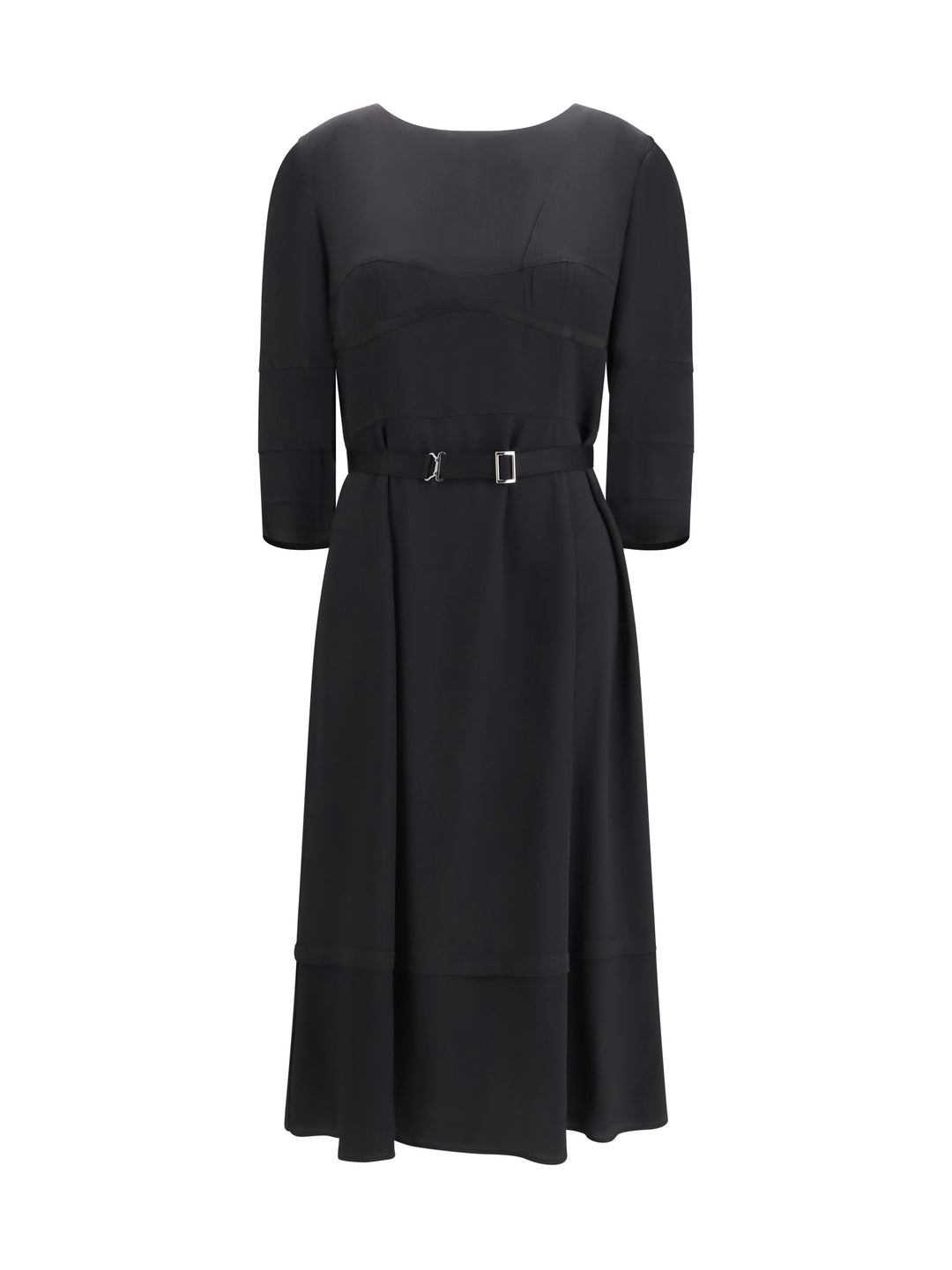 Wool and silk midi Dress 1