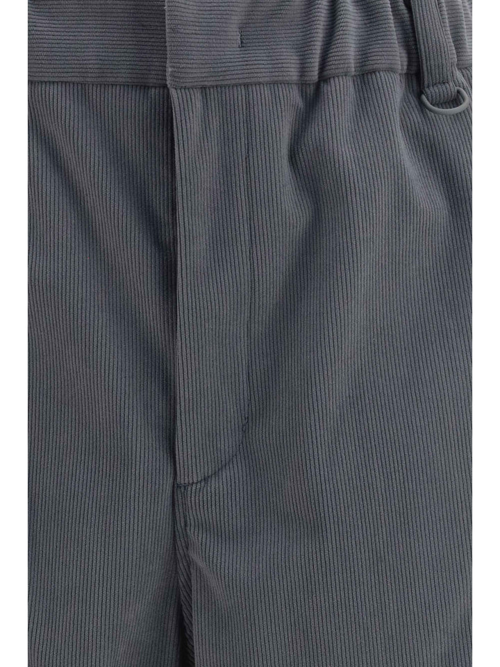 Ruched corduroy Pants