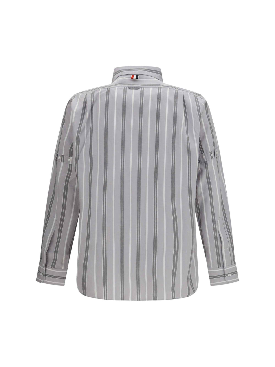 Madras striped armband Shirt