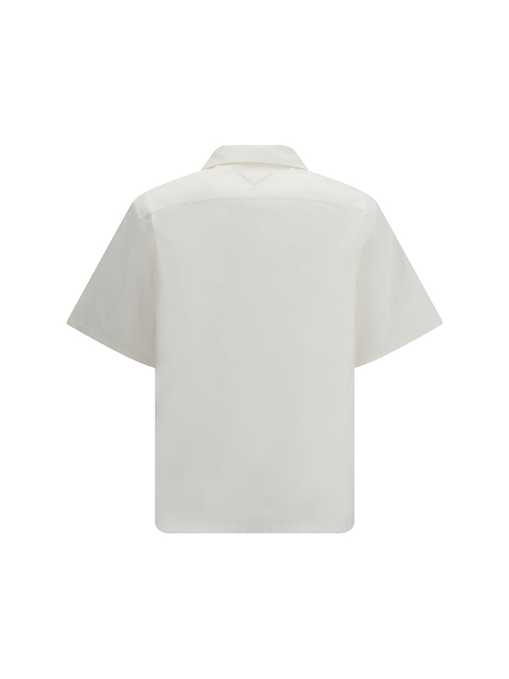 Printed bowling Shirt with “Cabin” print 2