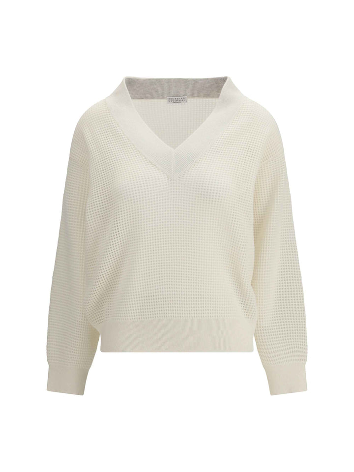 Cashmere net Sweater