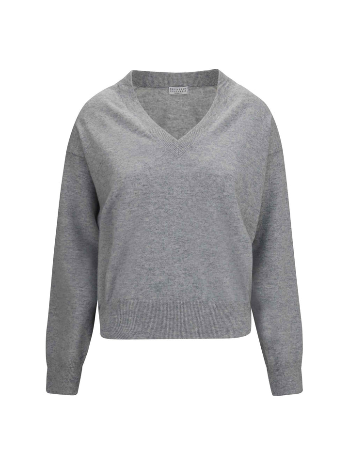 V-neck cashmere Sweater