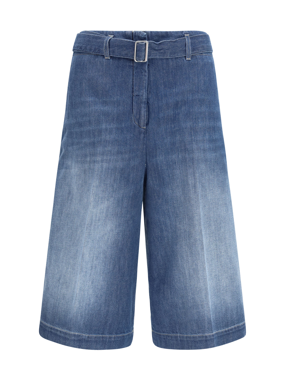 Cotton Shorts with a belt 1
