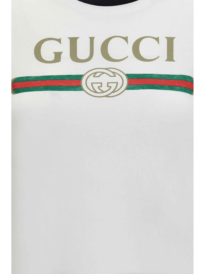 Printed cotton jersey T-shirt