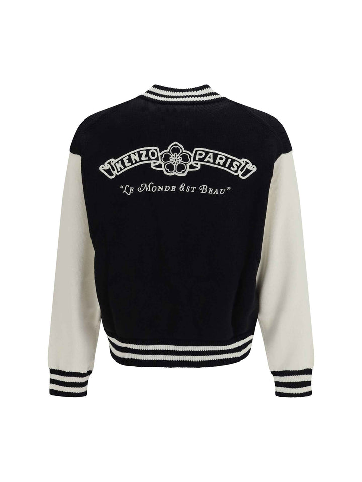 Kenzo Paris Emblem Varsity Cardigan