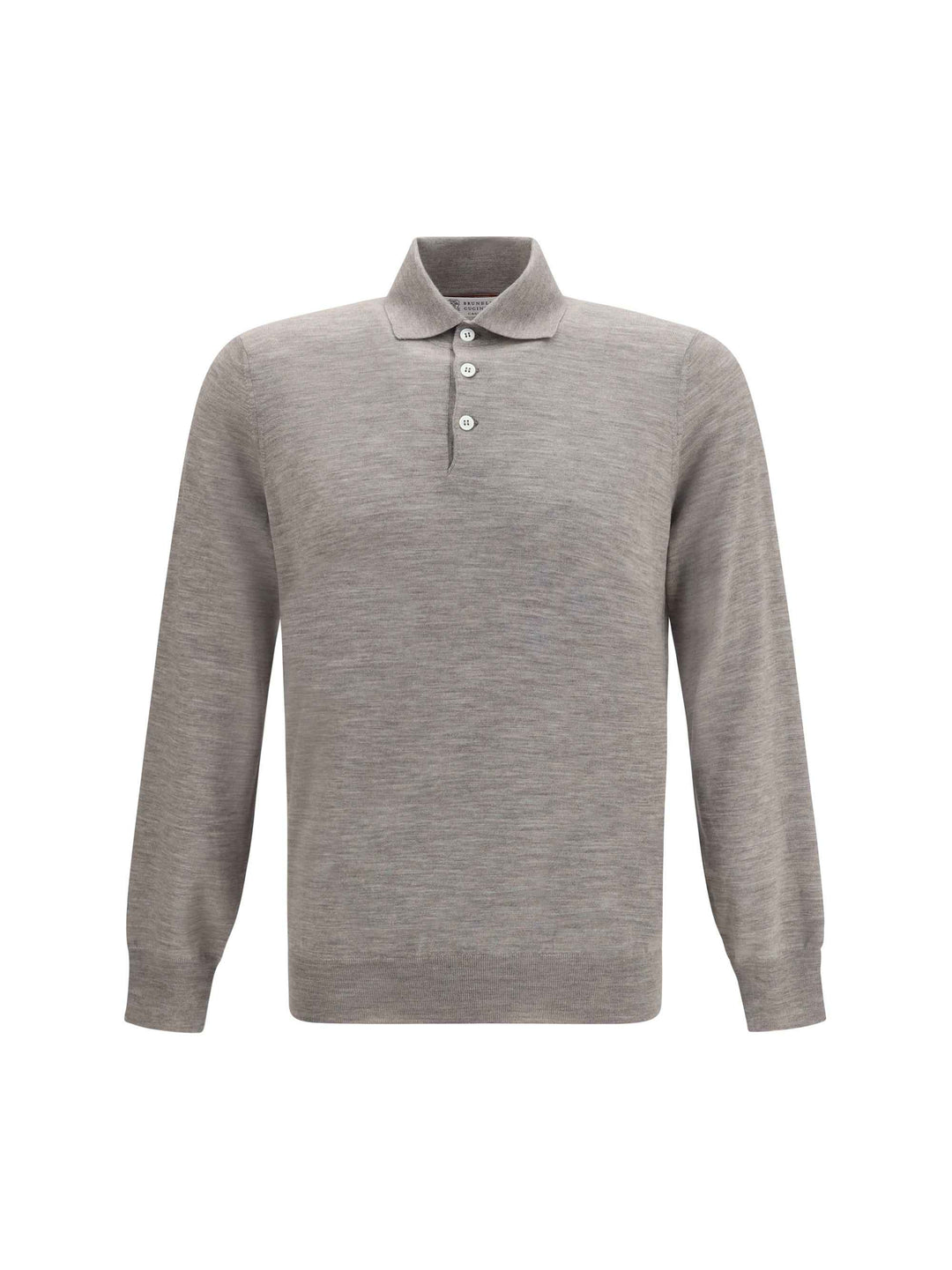 Virgin wool polo Sweater