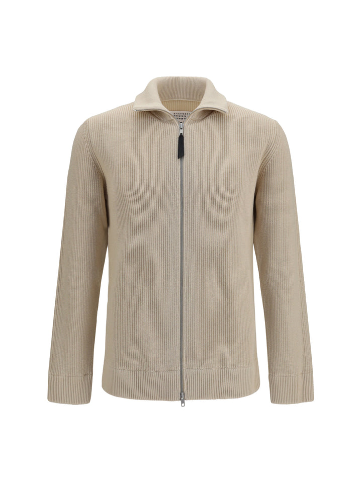 Cotton zip-up Sweater 1