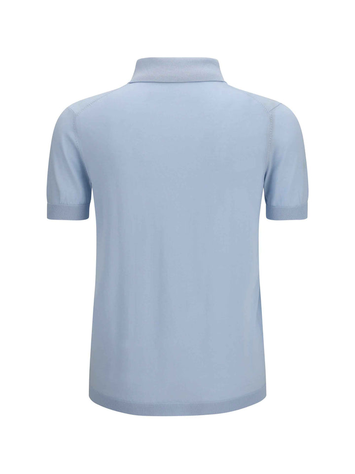 Short-sleeve Polo in cotton