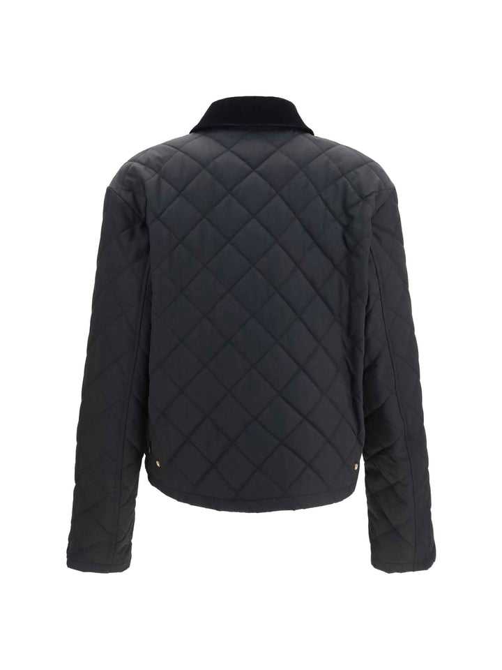 Padded Jacket with Gancini buckles