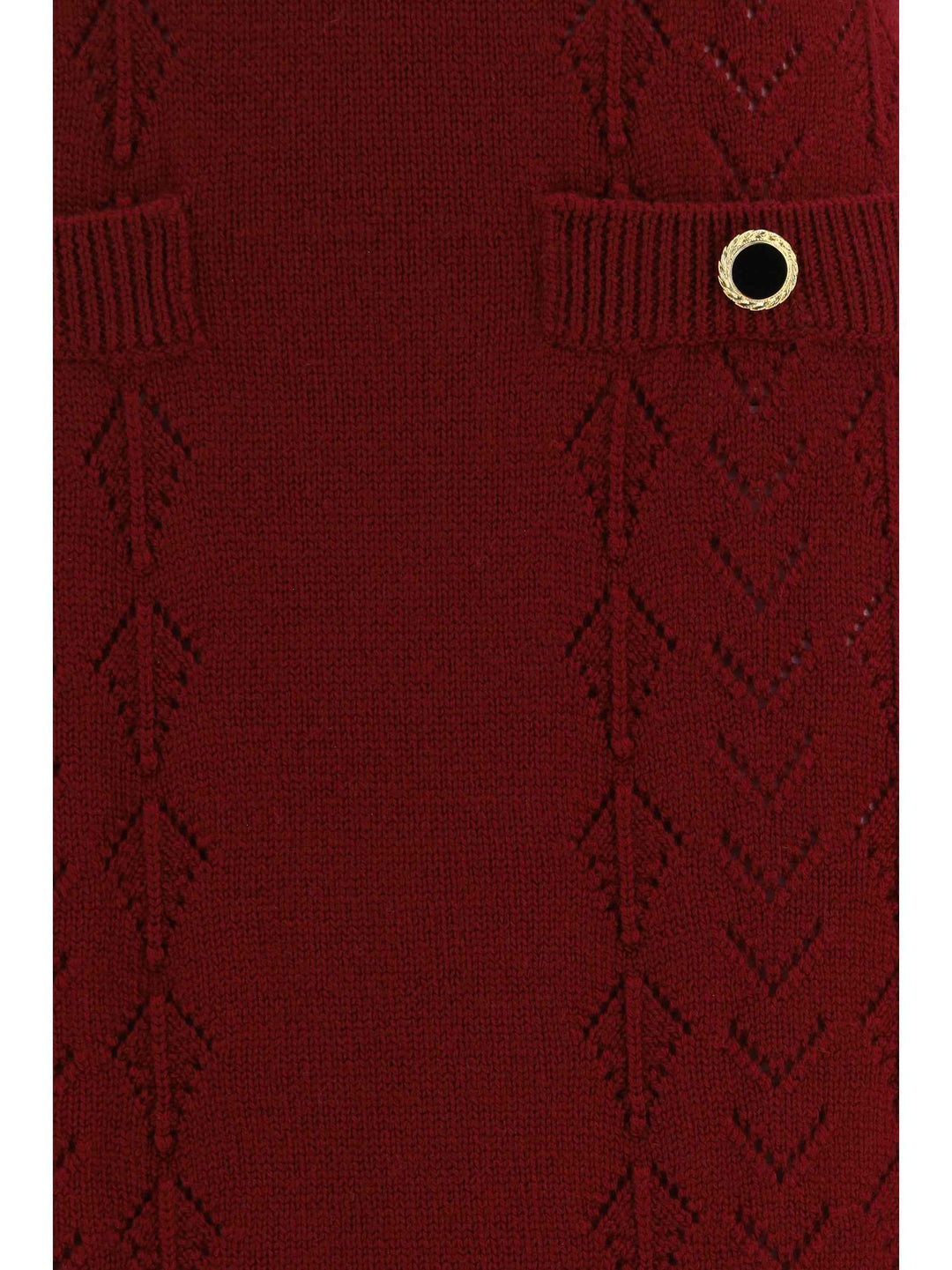 Merino wool midi Skirt