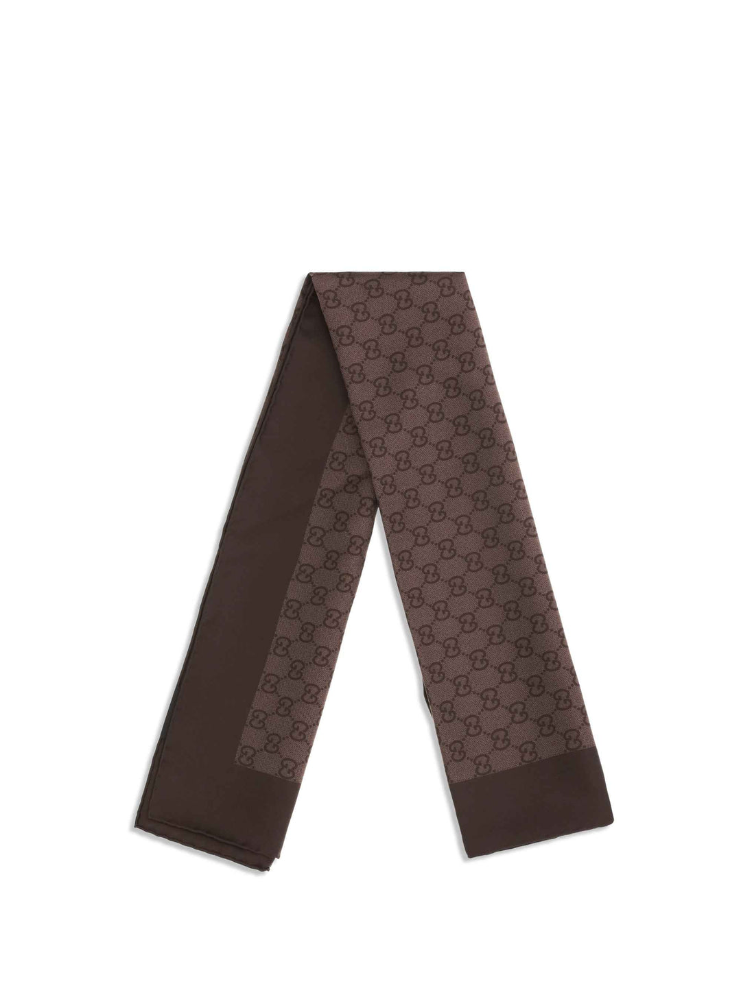 GG silk twill jacquard Scarf