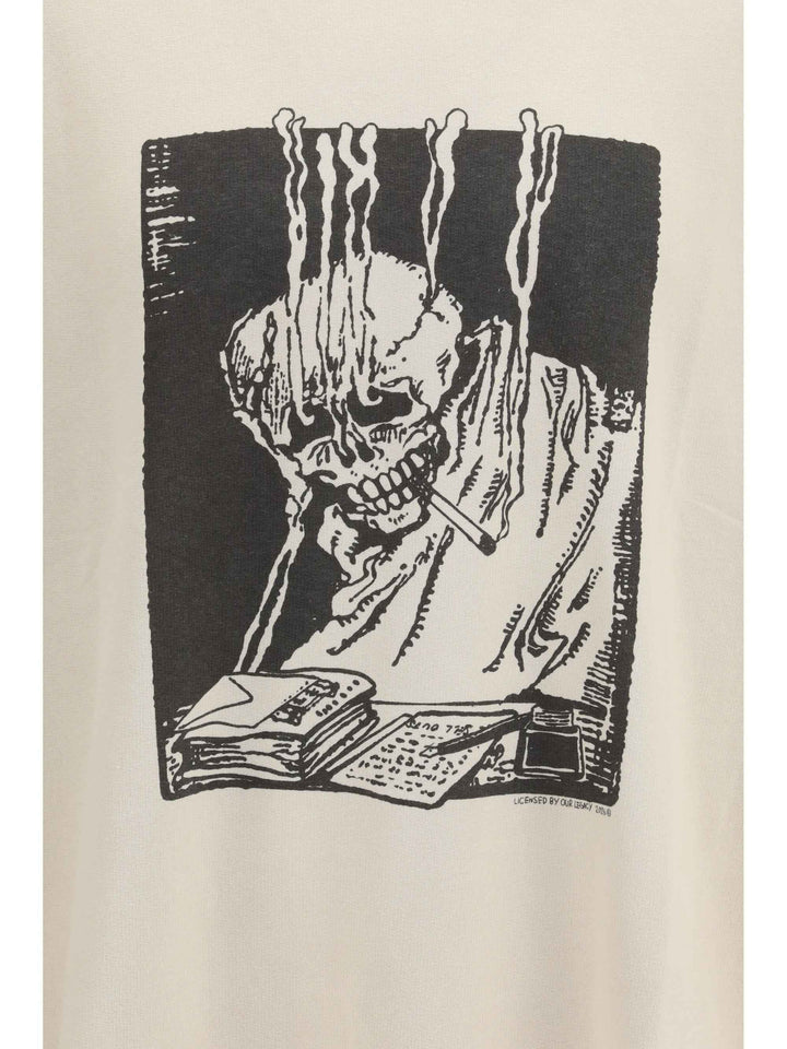 Angry fan mail oversized graphic Sweatshirt