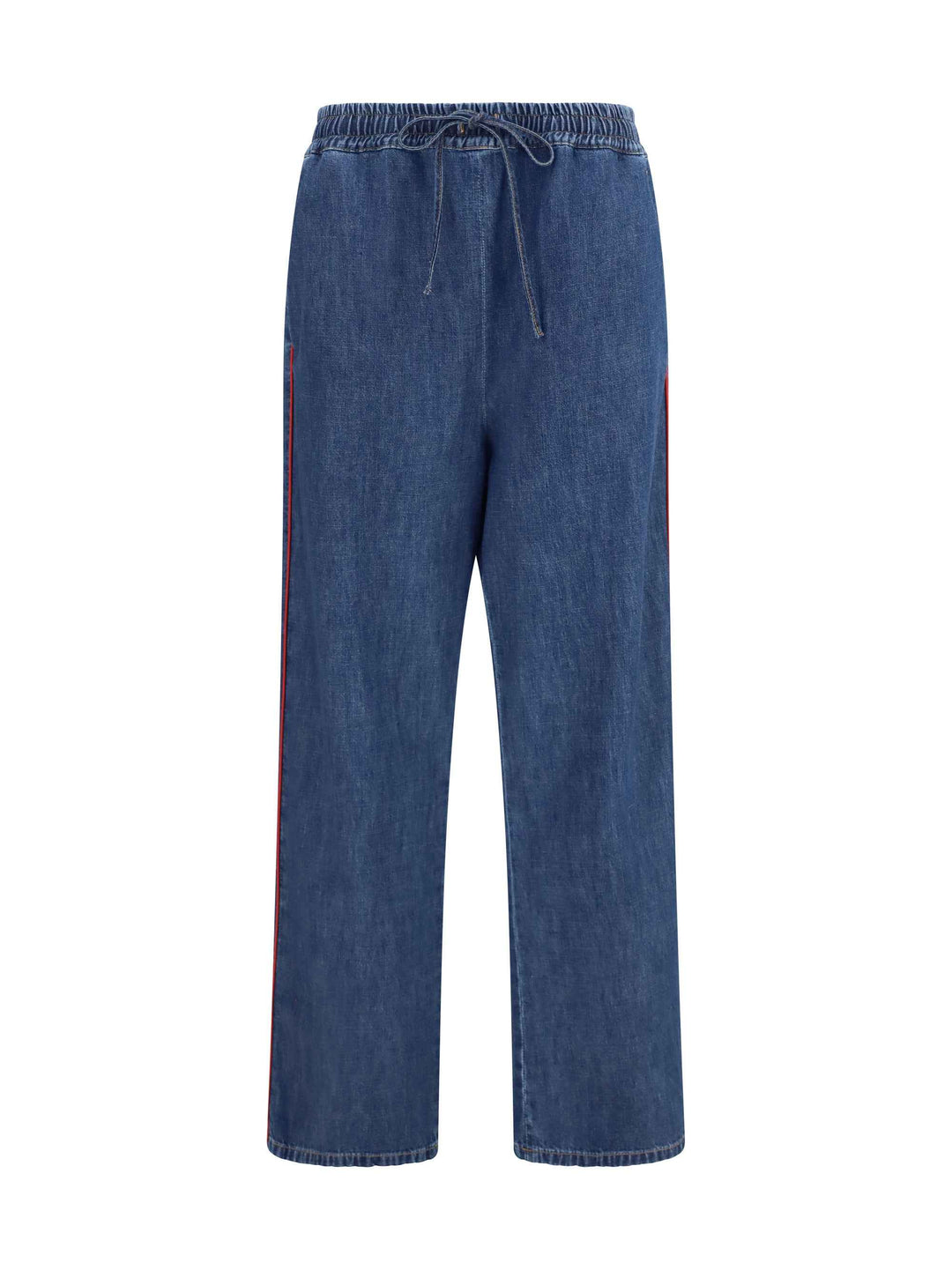 Lightweight wide-leg denim Pants