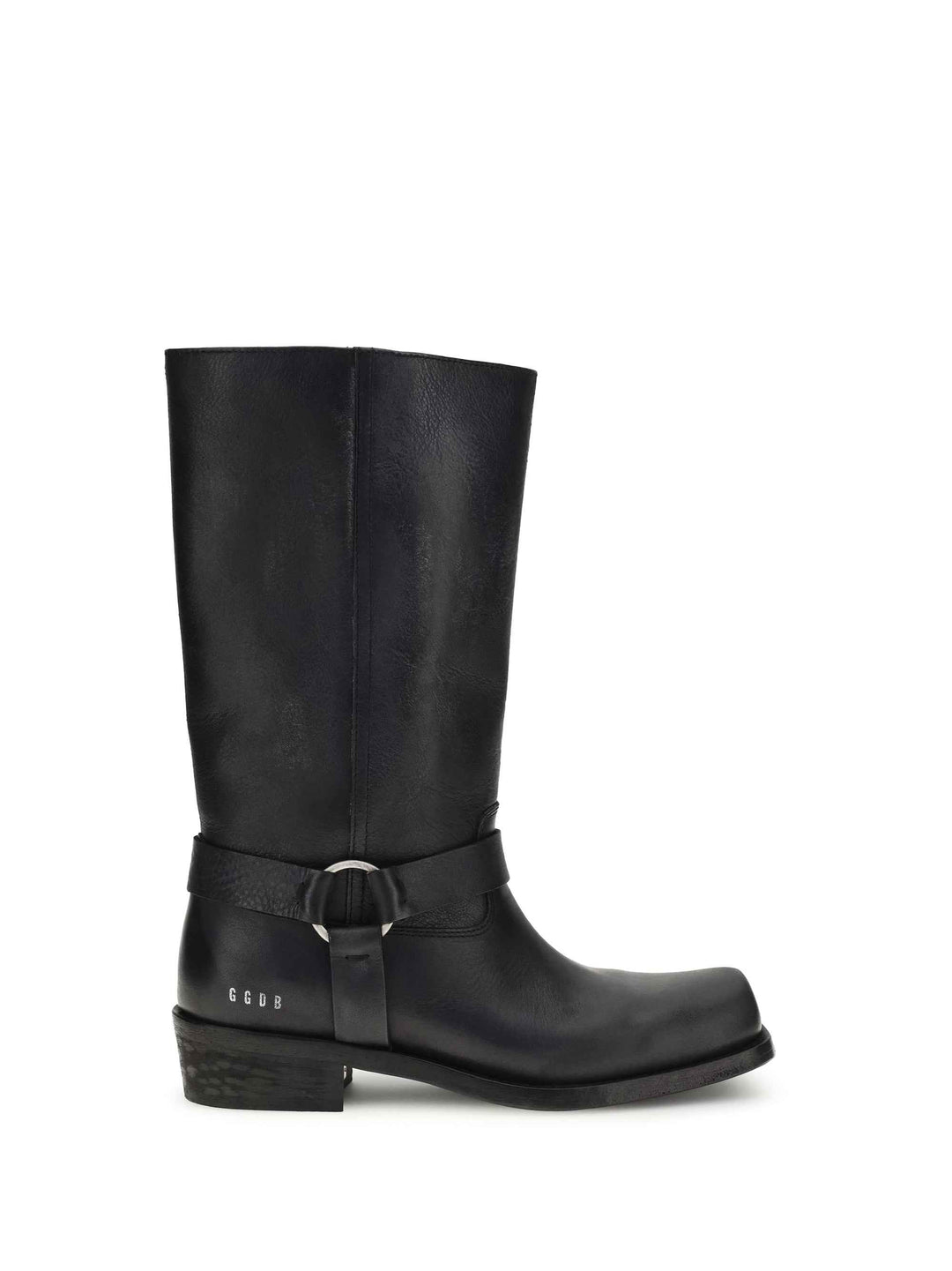 Leather Biker Boots
