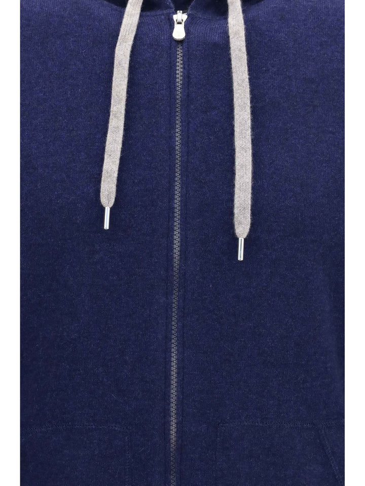 Cashmere zip up Hoodie
