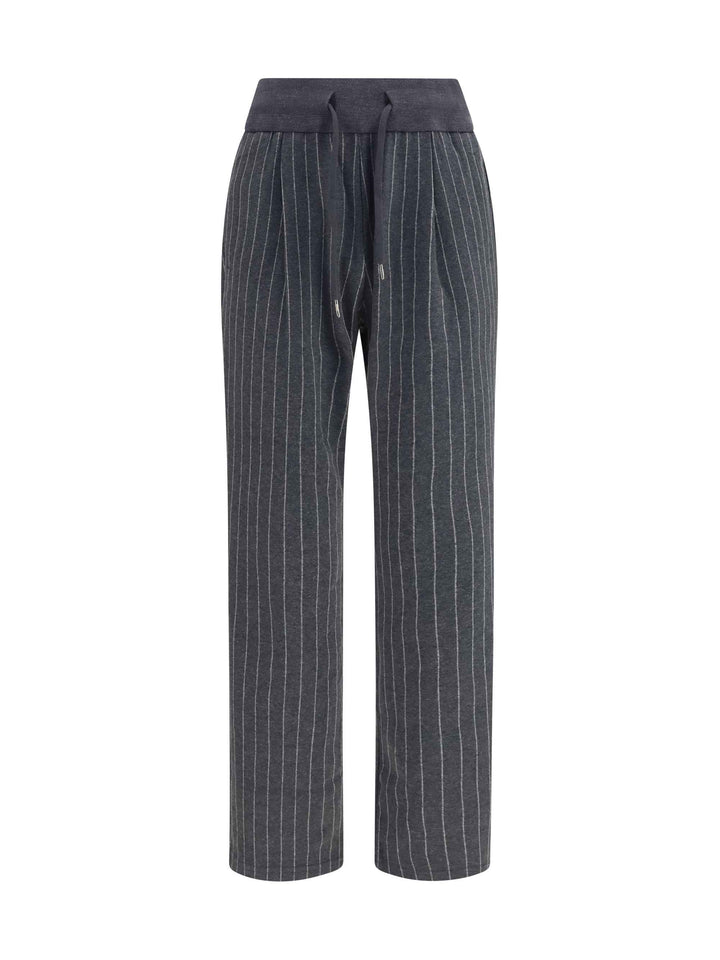 Pinstripe drawstring Pants