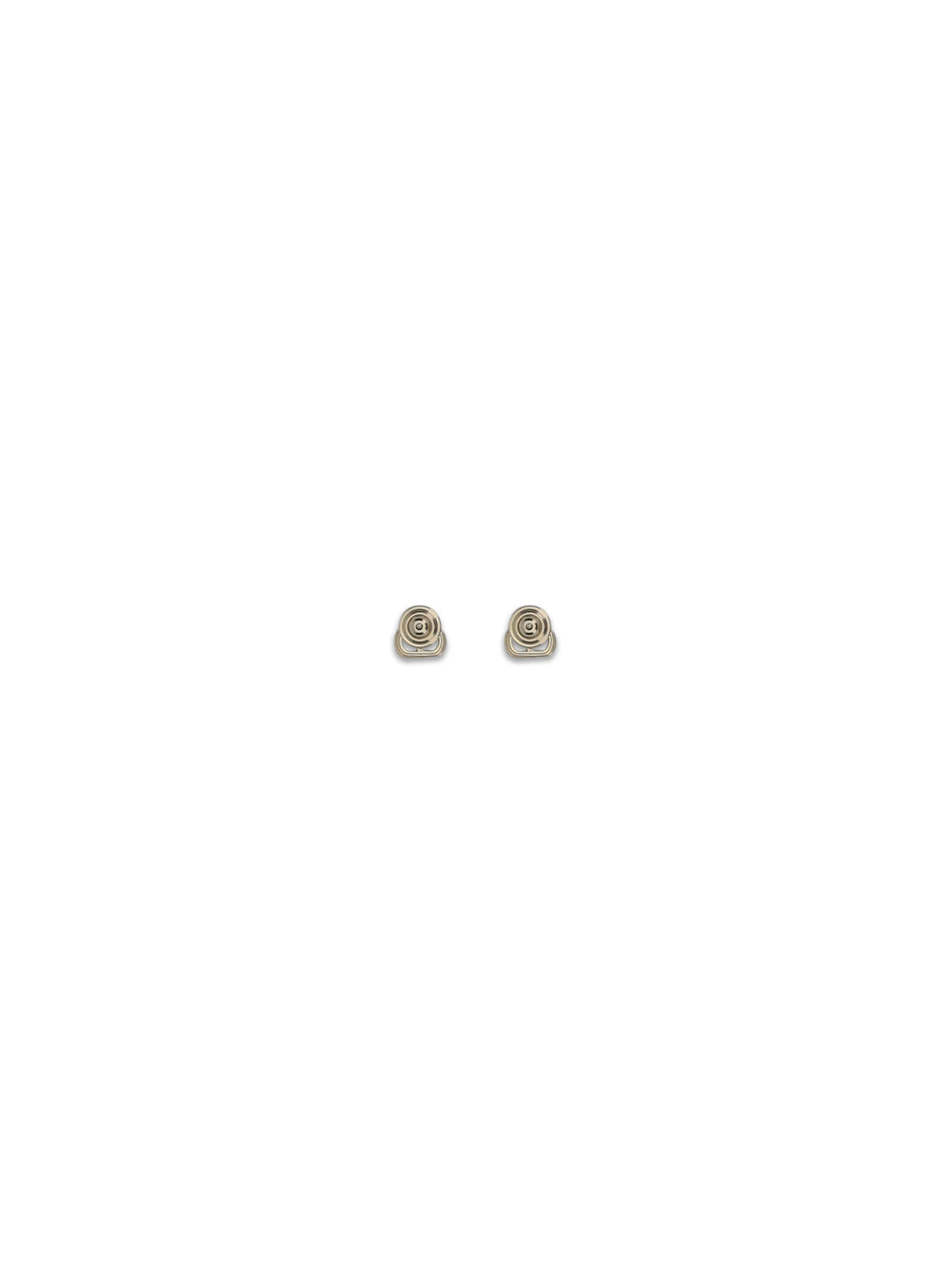 Ovalette Earrings in metal 2