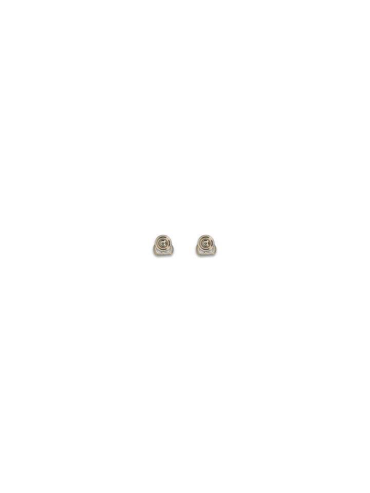 Ovalette Earrings in metal 2