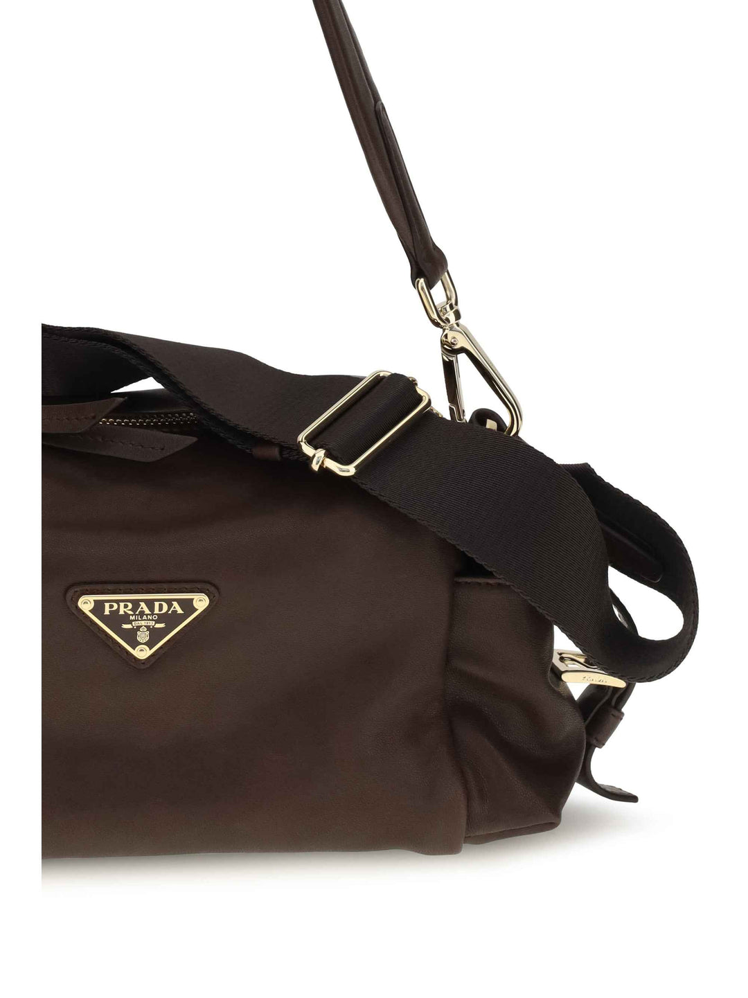 Small Explore Shoulder Bag in nappa leather