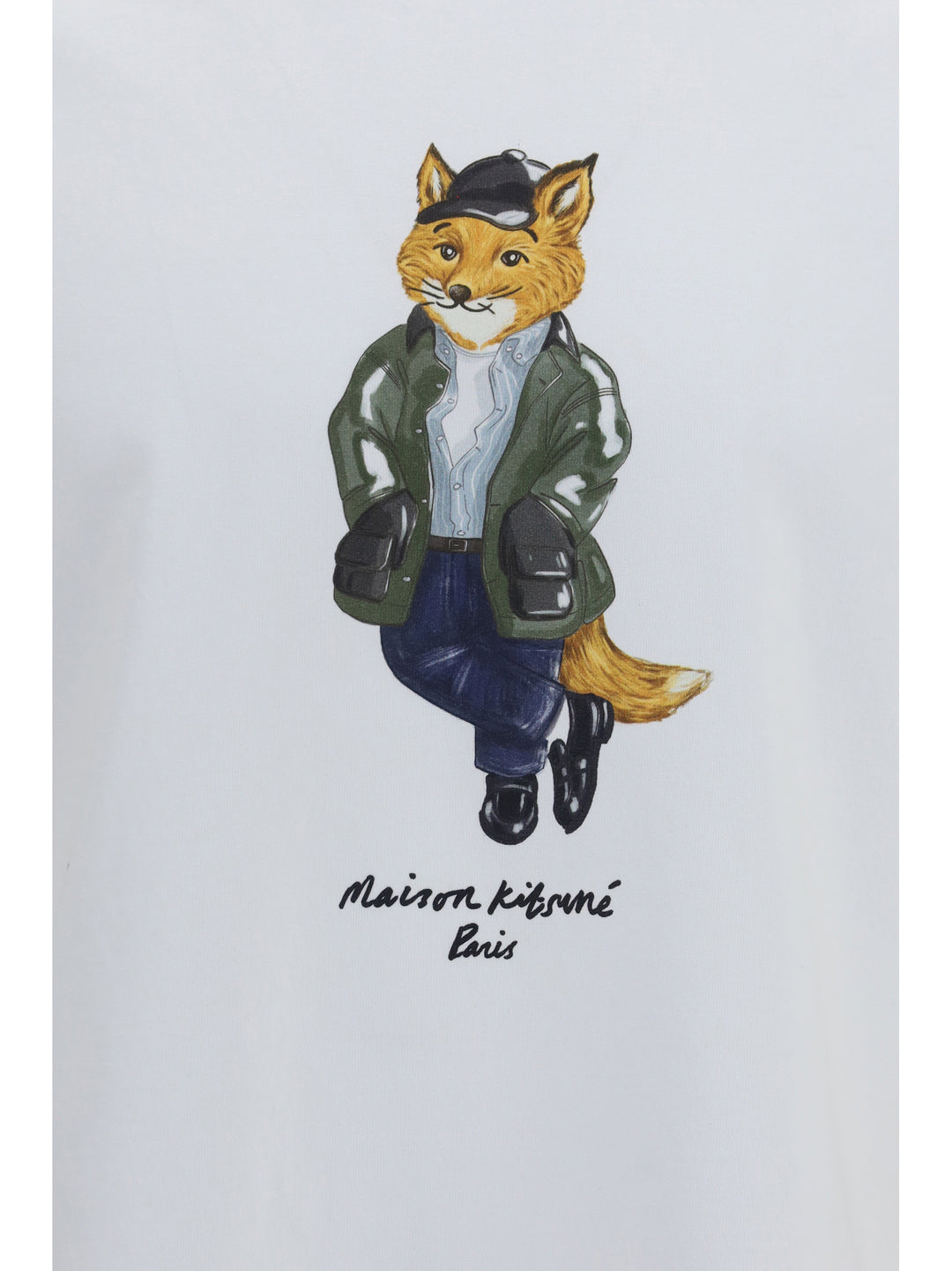 Weekend Fox cotton T-shirt 3