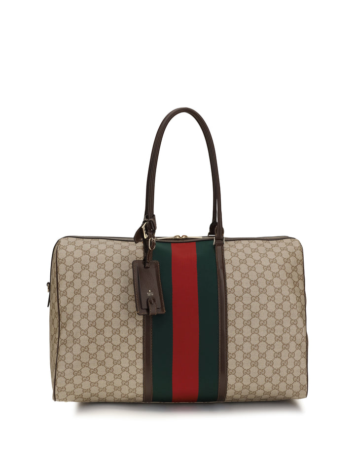 GG Travel Bag Web stripe 1