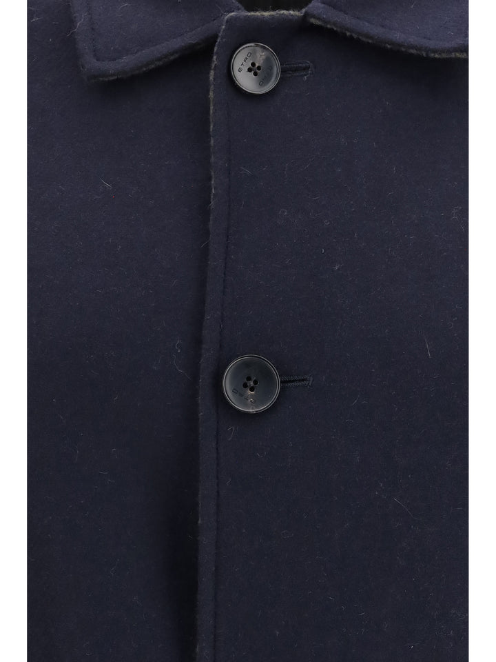 Soho reversible wool-blend Coat 5