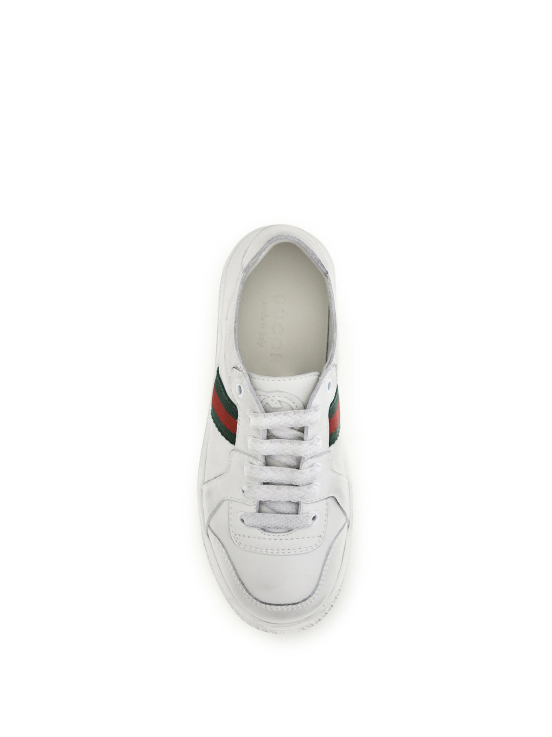 Leather Sneakers with Web detail for Boy 4
