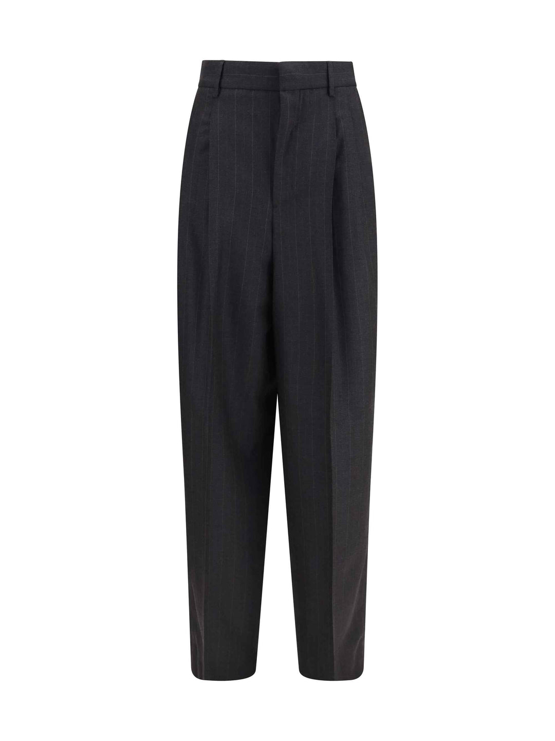 AMI PARIS Pants / Jeans in GRIS CARBONE/MARRON CHOCO