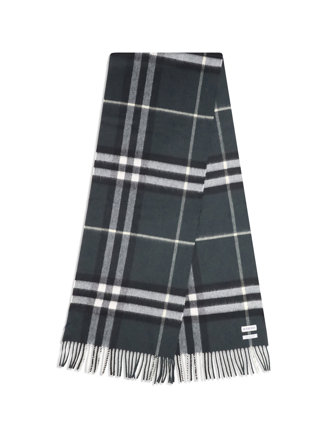 Cashmere Check Scarf 2