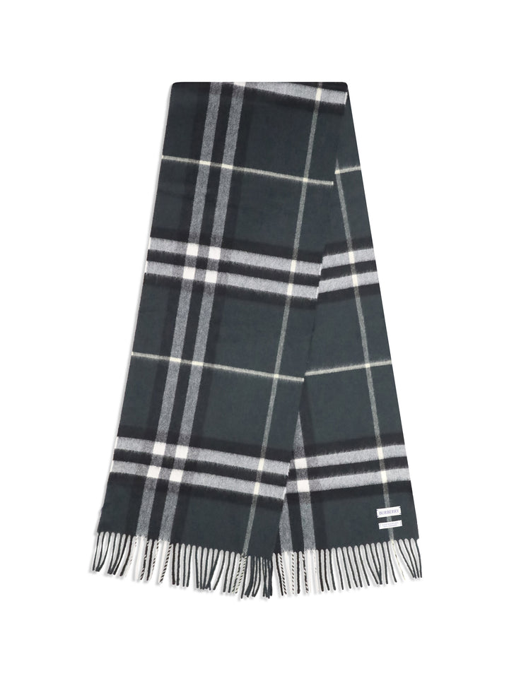 Cashmere Check Scarf 2
