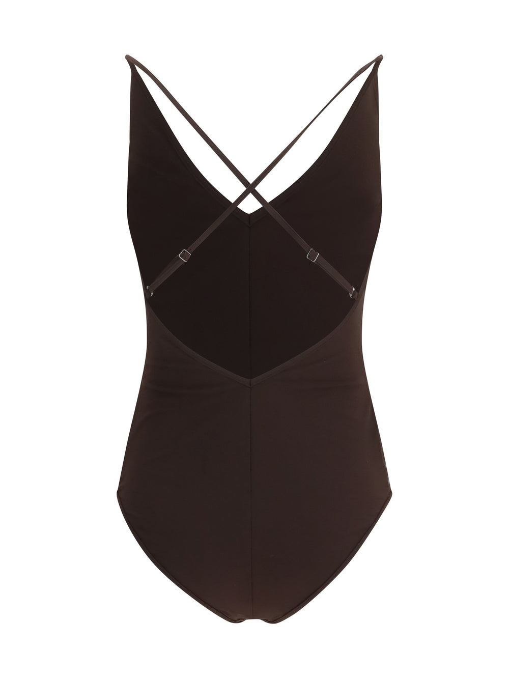 Shimmering striped one-piece Swimsuit 2