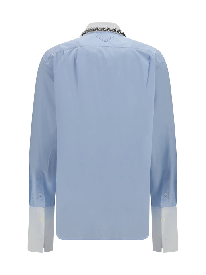 Jewel-embellished collar Shirt 2