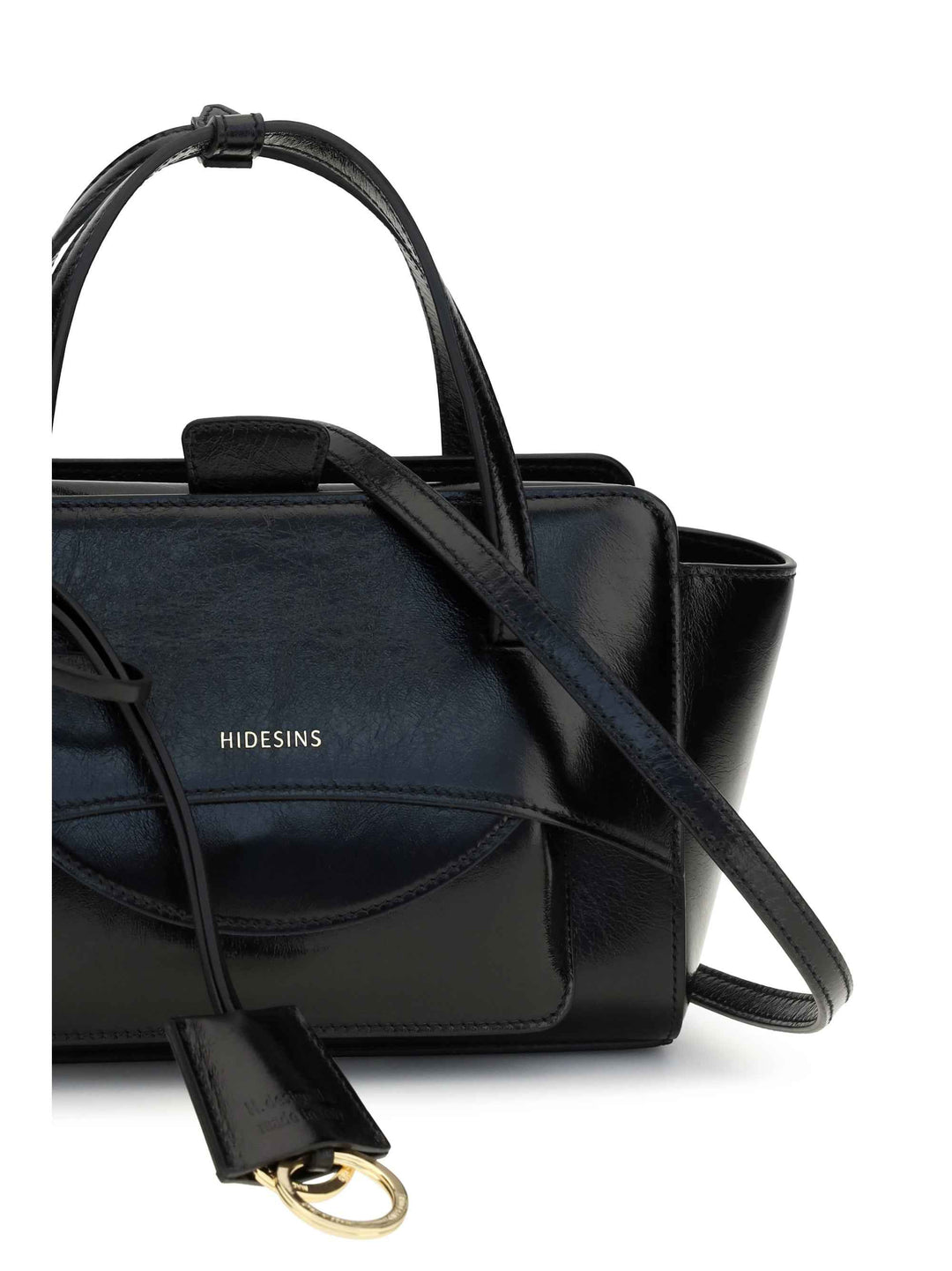 Flap S leather Handbag