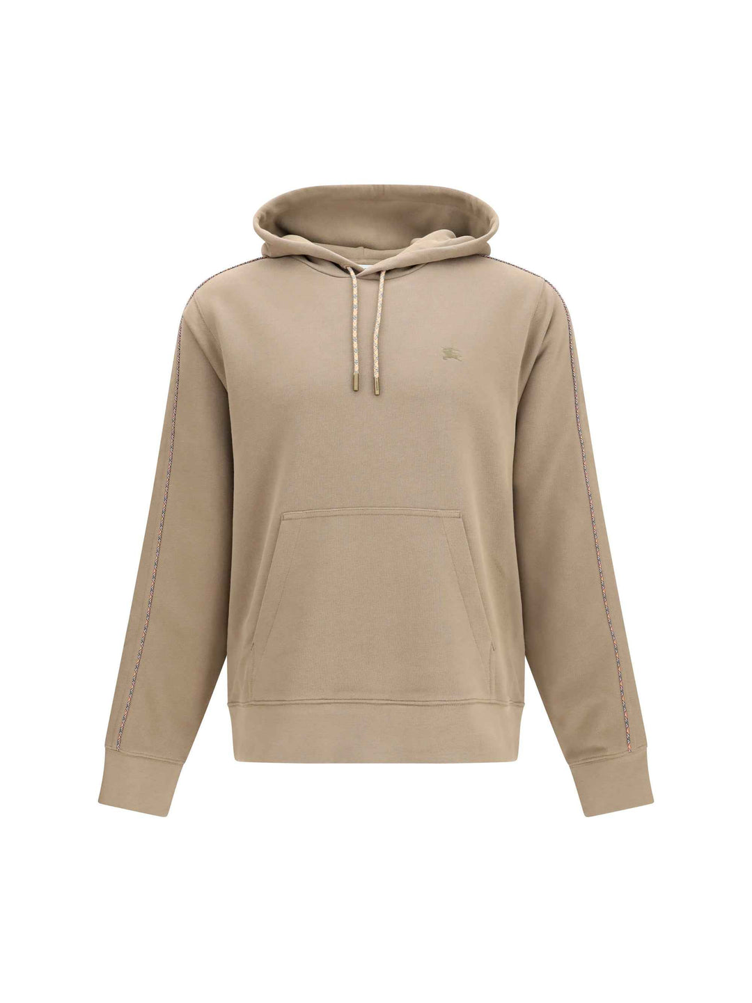 Check Hoodie with drawstrings