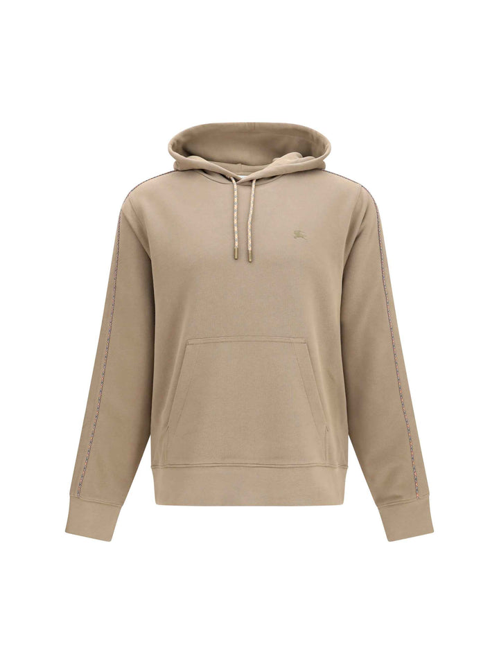 Check Hoodie with drawstrings
