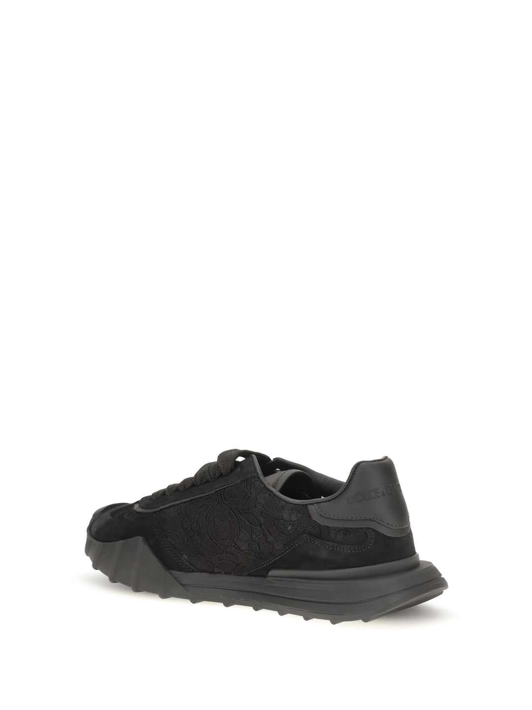 Leather and lace Sneakers 3