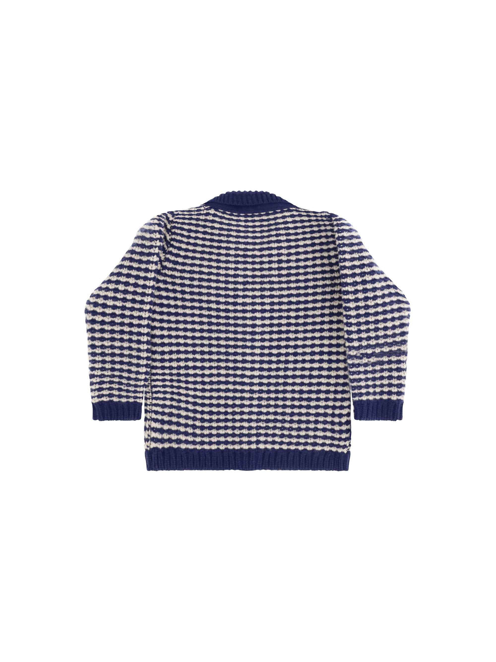Striped wool Cardigan with Mr. Happy for Boy
