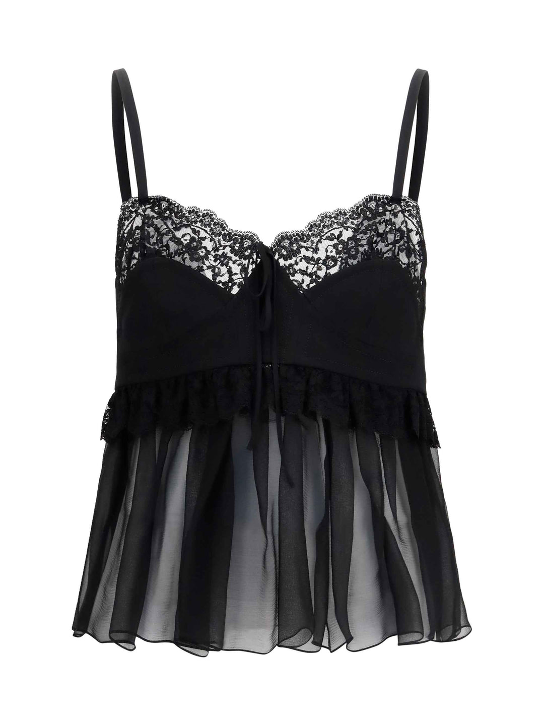 Crêpe de chine camisole Top