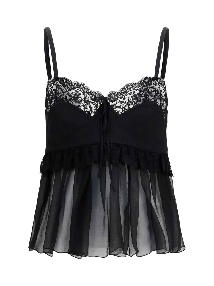 Crêpe de chine camisole Top