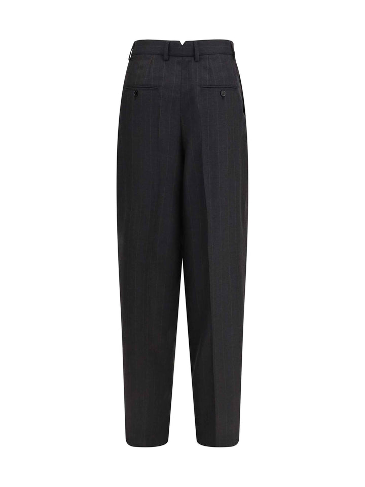 AMI PARIS Pants / Jeans in GRIS CARBONE/MARRON CHOCO